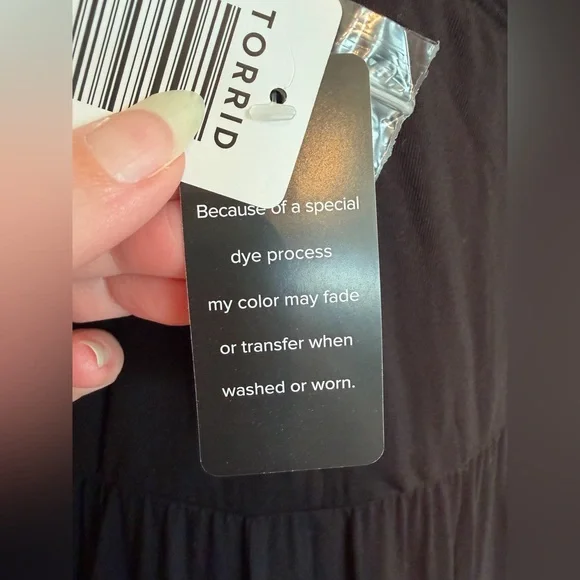 NWT Torrid Black Supersoft Button-Front Midi Dress - Torrid Size 3 (22-24, 3X) - Picture 13 of 16